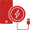 Chargeurs à disposition